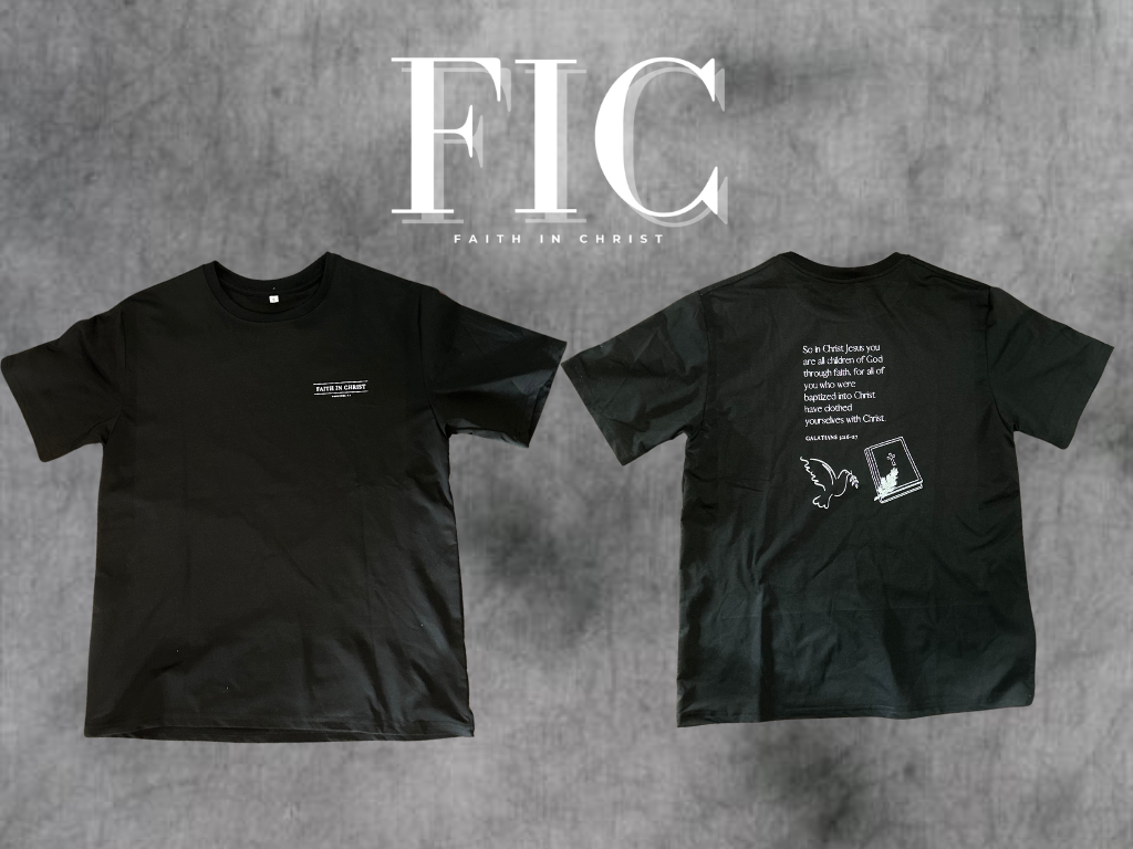 Faith in Christ T-shirt black