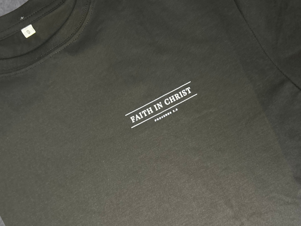 Faith in Christ T-shirt black