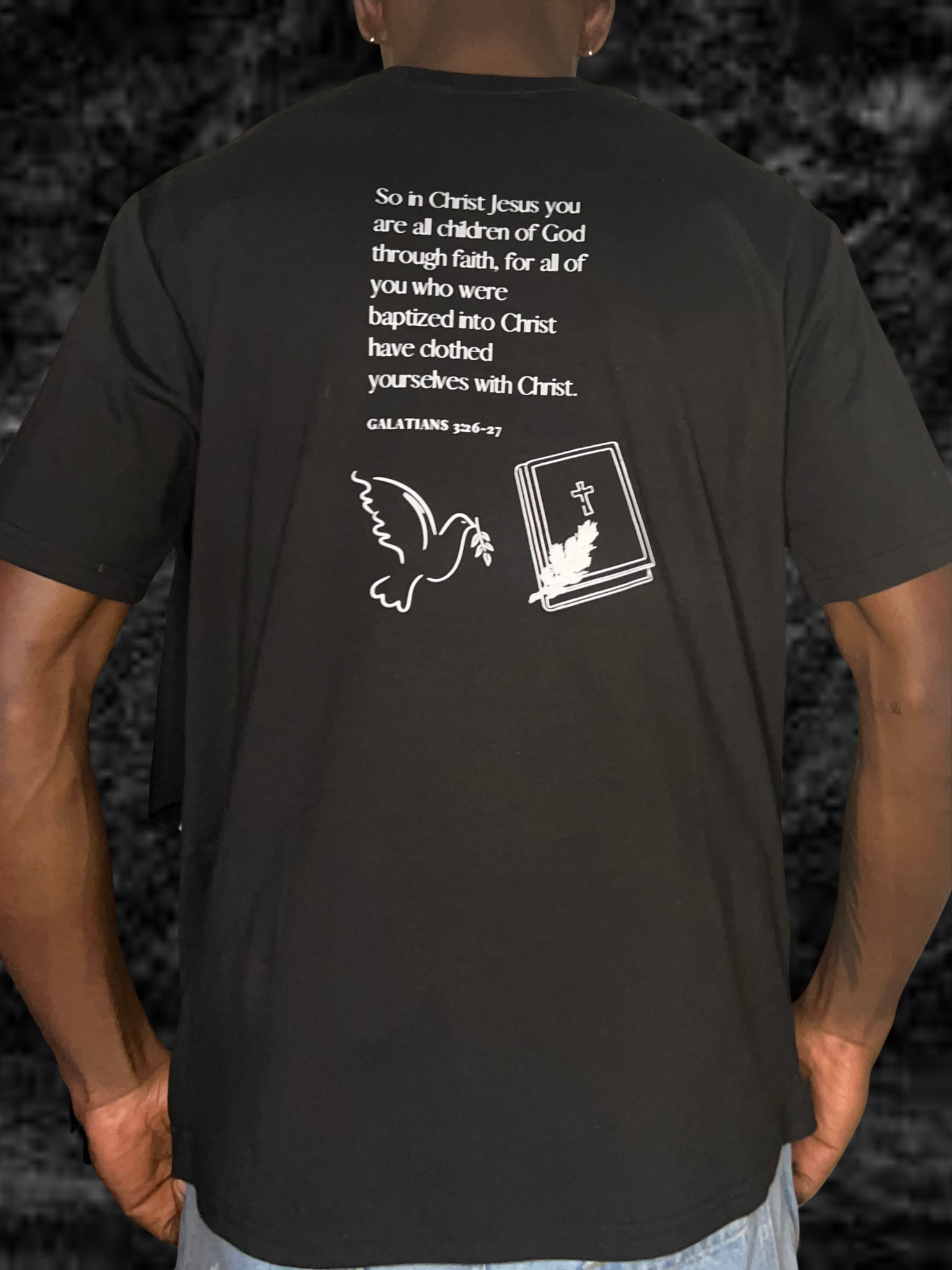 Faith in Christ T-shirt black