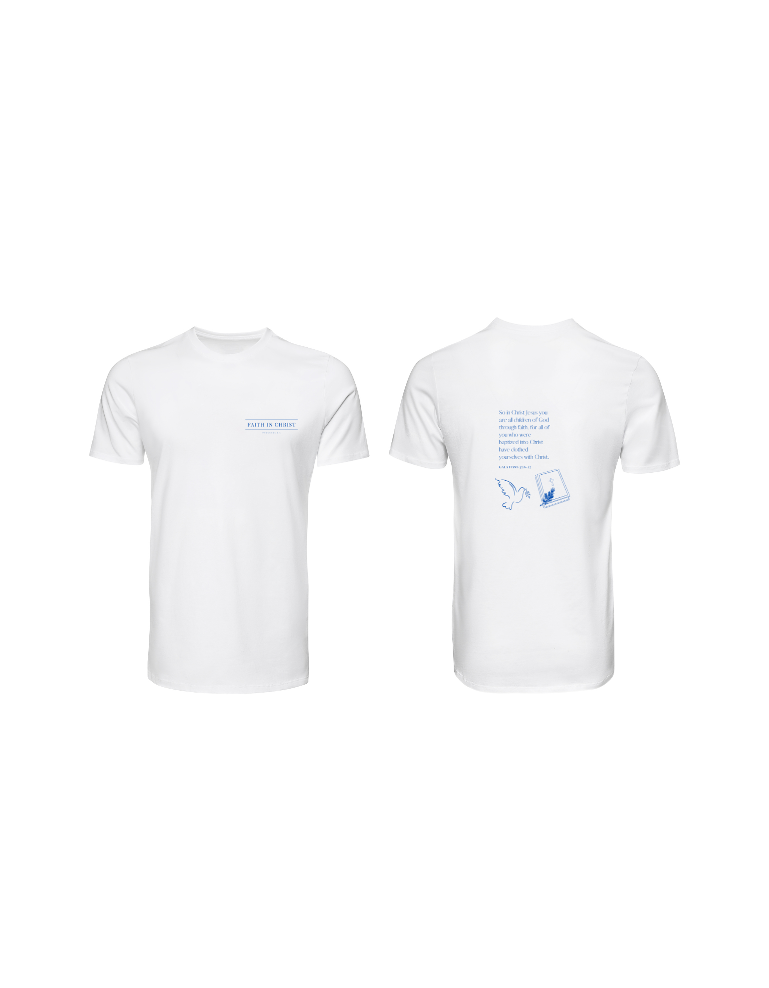 Faith In Christ t-shirt white