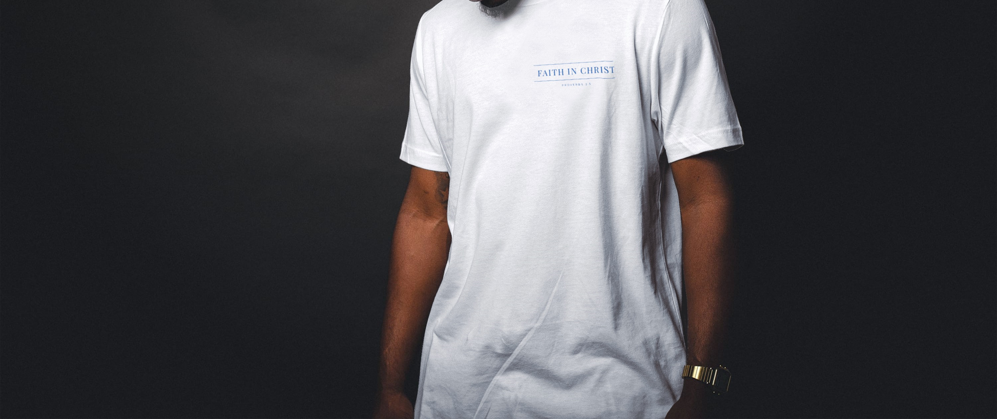 Faith In Christ t-shirt white
